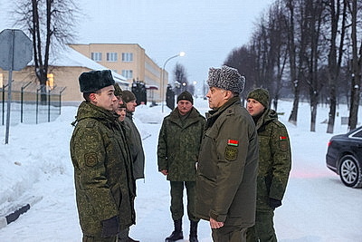 Смотр танкового батальона 120-й отдельной мехбригады прошел в рамках внезапной проверки ВС