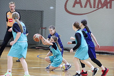 Юные баскетболистки \"МИНСК-2\" стали одними из лучших по итогам матчей 3-го тура Детско-юношеской баскетбольной лиги
