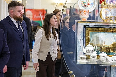 Сотрудники \"Гродноэнерго\" посетили Дворец Независимости