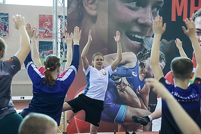 Мастер-классы от белорусских и российских олимпийцев для юных спортсменов прошли в Минске