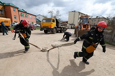 Для максимальной готовности. В Витебске проходят комплексные учения городского звена территориальной подсистемы ГСЧС