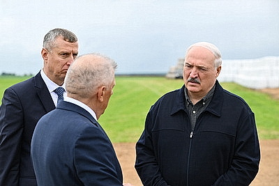 Лукашенко ознакомился с развитием племенного животноводства