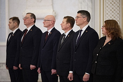 Лукашенко привел к присяге судей Конституционного и Верховного судов