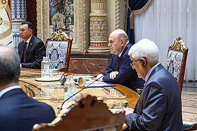 Турчин принял участие во встрече с президентом Таджикистана