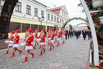Необычный парад колясок в преддверии Дня защиты детей прошел в Гродно