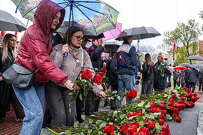 Памятный знак участникам минского подполья открыли в столице