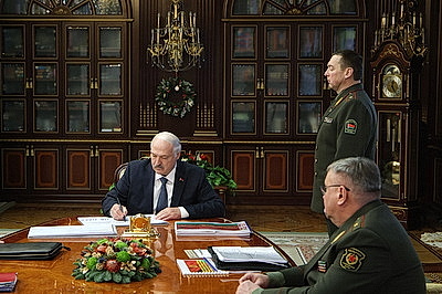 Лукашенко утвердил решения на охрану госграницы в 2026 году