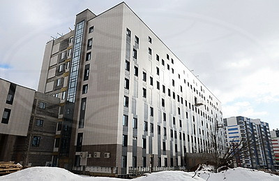 Новый реанимационно-хирургический корпус Витебской областной больницы построен на 84%