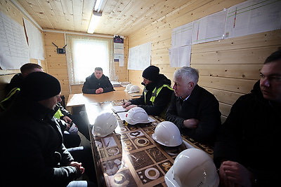 Монолитные работы завершены. В центре Минска возводят восьмиэтажный корпус онкологического центра