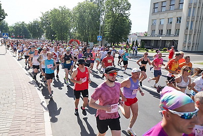 На старты \"Гарадзенскай вандроўкі\" вышли 1,7 тыс. атлетов