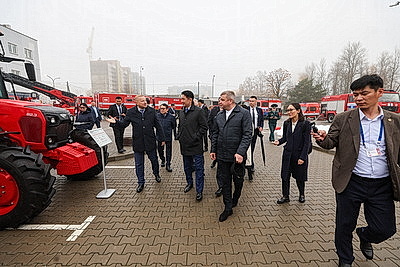 Глава Монголии ознакомился с работой образовательного центра МЧС