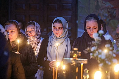 Православные верующие отметили Чистый четверг