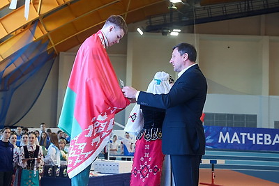 В Могилеве прошли международные соревнования по легкой атлетике \"Матчевая встреча\"