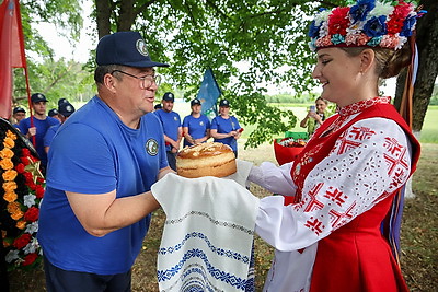 Участники автопробега \"Помним имя твое, Солдат!\" посетили Смолевичский район