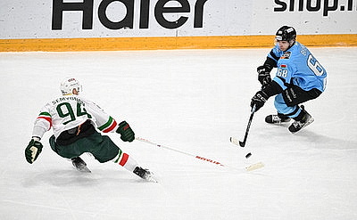 Минские динамовцы проиграли \"Ак Барсу\" в первом матче четвертьфинала Кубка Гагарина