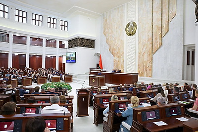 На третьей сессии Палаты представителей принято 78 законов