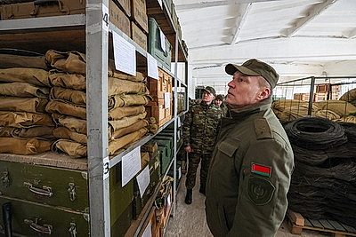 Проверку ВС по поручению Президента проходит 8-я бригада РХБЗ
