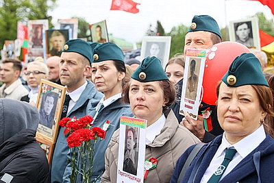 Радостно, трепетно, масштабно празднуют День Победы в Бресте