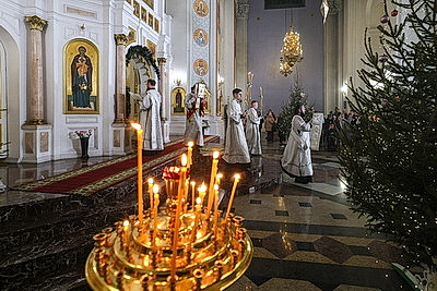 Рождественские богослужения прошли в православных храмах Беларуси