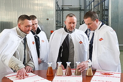 Непрерывный цикл. Сколько продукции в год будет производить новый завод агрокомбината \"Дзержинский\"