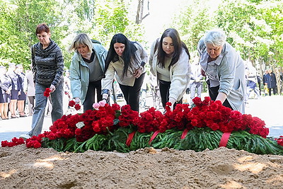 В Полоцке перезахоронили останки более 1 тыс. мирных жителей, расстрелянных в годы ВОВ