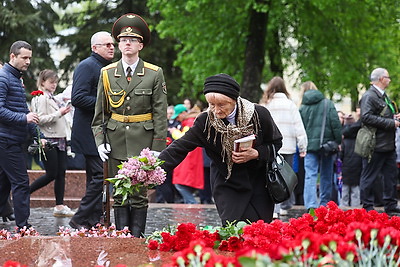 Празднование Дня Победы в Гродно