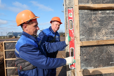Республиканский субботник: помощь в возведении МТК оказали в Витебском районе
