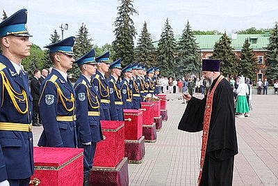 В Брестской крепости перезахоронили останки защитников легендарной цитадели над Бугом