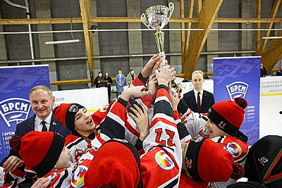 Команда Центрального района Минска выиграла финал городского турнира \"Золотая шайба\"