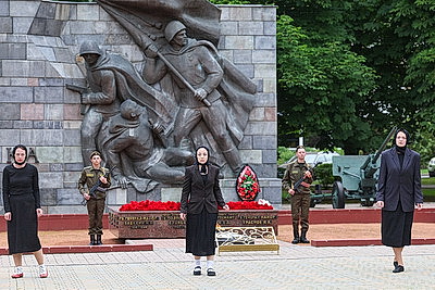 Полоцк отмечает 82-ю годовщину освобождения от немецко-фашистских захватчиков