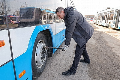 Пассажирский парк Витебска пополнился новыми троллейбусами