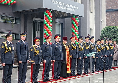 Парад, открытие здания, ключи - новоселам. В Гродно отметили День образования подразделений охраны