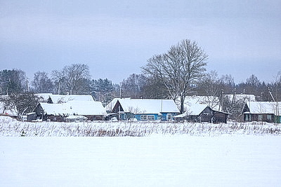 Зимний пейзаж в Докшицком районе