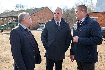 Сергеенко с рабочей поездкой посещает Витебскую область