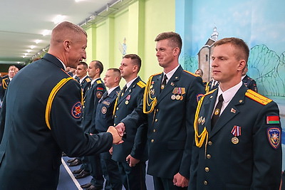 В распоряжение гродненских спасателей поступила 52-метровая автолестница