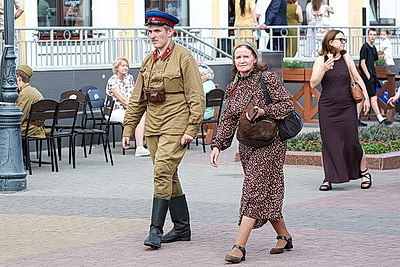 В Бресте воссоздали атмосферу последнего мирного дня 1941 года