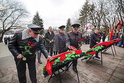 В Минске почтили память погибших при исполнении служебного долга сотрудников милиции