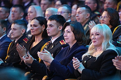 Во Дворце Республики прошло торжественное собрание, посвященное Дню милиции