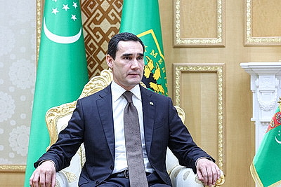 Турчин встретился с президентом Туркменистана