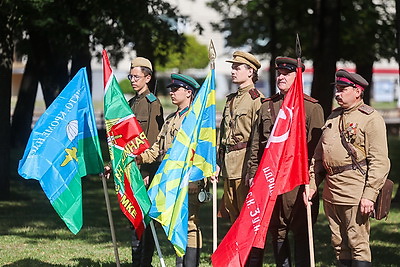 Гродно празднует 82-ю годовщину освобождения от немецко-фашистских захватчиков