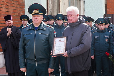 Уроки прошлого для безопасного настоящего. В Минске спасатели почтили память ликвидаторов аварии на ЧАЭС