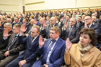 Александра Рогожника утвердили в должности председателя Витебского облисполкома