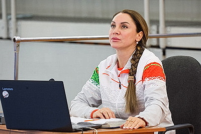 Крутой посетил Центр по прыжкам на батуте в Витебске