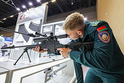 Выставка \"Национальная безопасность. Беларусь-2026\" проходит в Минске