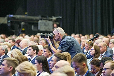 В Минске проходит пленарное заседание XIII Форума регионов Беларуси и России