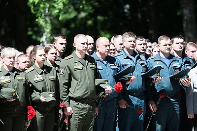 В Полоцке перезахоронили останки более 1 тыс. мирных жителей, расстрелянных в годы ВОВ