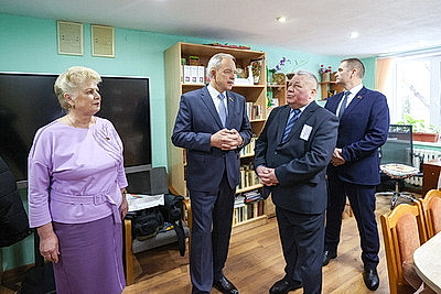 Всегда рады гостям. Браславский социальный пансионат \"Озерный\" принял акцию \"От всей души\"