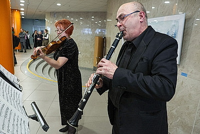 Выставку \"Человечность как выбор\" презентовали в Нацбиблиотеке