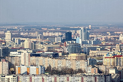 Виды Минска с высоты птичьего полета