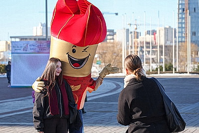 \"Заряд эндорфинами и цветы на финише\". \"Красивый забег\" прошел в Минске